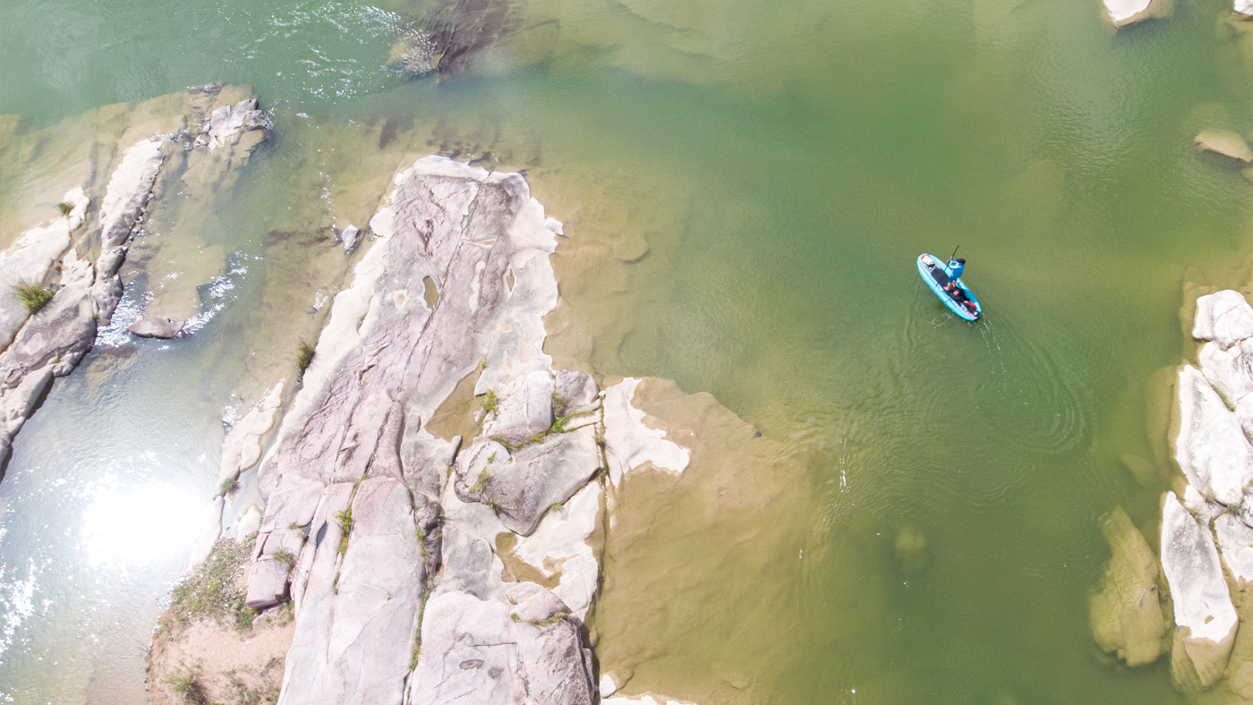 Inflatable SUP Boards vs Inflatable SUP Kayak Hybrids by Bird Island Outfitters Austin Texas