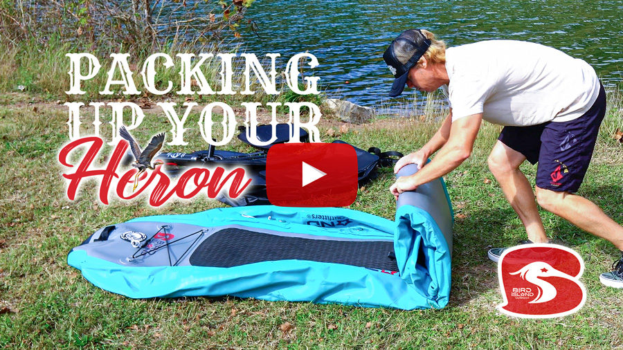 How To Fold and Pack Inflatable Paddle Board