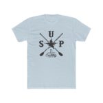 Men's SUP Country Paddling T-Shirt Design