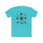 Men's SUP Country Paddling T-Shirt Design