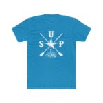 Men's SUP Country Paddling T-Shirt Design