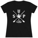 Women's SUP Country Paddling T-shirt Design