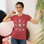 Women's SUP Country Paddling T-shirt Design