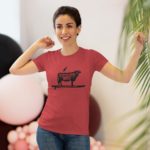 Women's SUP Country Paddling T-Shirt Design