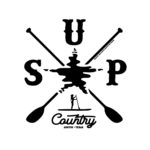 Bird Island Outfitters SUP Country X Paddling T-shirt Design