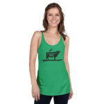 Women's SUP Country Paddling Tank Top Shirt Design