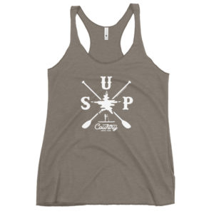 Women's SUP Country Paddling Tank Top Design
